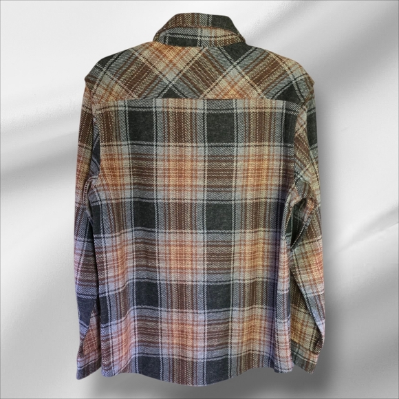 Chaps Multicolor Plaid Shirt (LS30) - Picture 4 of 10